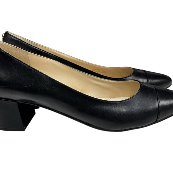 Cole Haan Go-To Shayla Block Heel Pumps Black Size 10B - Picture 4 of 13